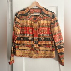 Patterned Blazer